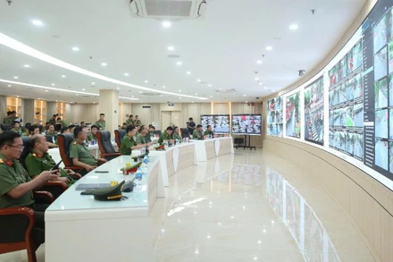 Trung tâm Chỉ huy Công an thành phố Hà Nội.