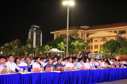 Thứ trưởng Nông nghiệp và Môi trường Lê Minh Ngân phát biểu tại buổi lễ.