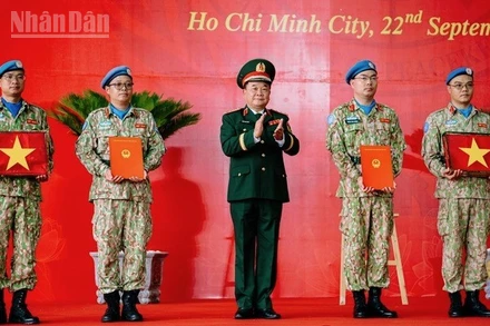 Việt Nam xuất quân tiếp tục làm nhiệm vụ tại Phái bộ gìn giữ hòa bình Liên hợp quốc.