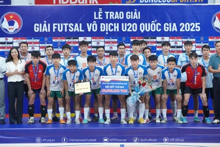 Kỷ luật vì thay đổi tỷ số nhưng U20 Thái Sơn Nam vẫn được vinh danh Á quân. 