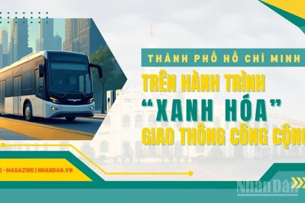 Thành phố Hồ Chí Minh trên hành trình “xanh hóa” giao thông công cộng 