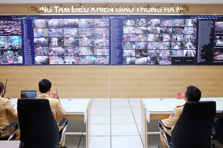 Trung tâm điều khiển giao thông Hà Nội.