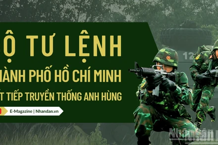 Bộ Tư lệnh Thành phố Hồ Chí Minh viết tiếp truyền thống anh hùng 