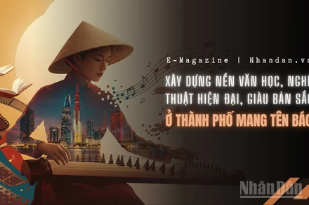 Xây dựng nền văn học, nghệ thuật hiện đại, giàu bản sắc ở Thành phố mang tên Bác