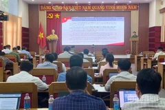Quang cảnh hội nghị. Ảnh: NGUYỄN TRUNG