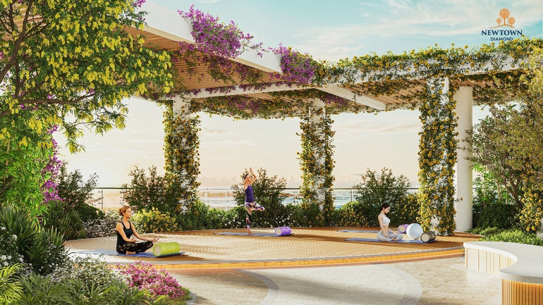 Không gian sống tại Newtown Diamond phù hợp với nhu cầu nghỉ dưỡng và chăm sóc sức khoẻ của chủ nhân thành đạt. newton-3.jpg