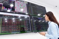 Các công ty chứng khoán đưa ra nhiều dự báo lạc quan về triển vọng thị trường chứng khoán Việt Nam giai đoạn tới. (Ảnh: TRỌNG HIẾU)