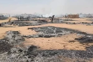 [Video] Hỏa hoạn liên tiếp thiêu rụi các trại tị nạn tại Sudan