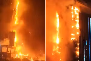 [Video] Cháy lớn tại Trung Quốc khiến ít nhất 26 người thương vong