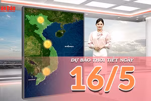 [Video] Dự báo thời tiết ngày 16/5/2026: Nắng nóng gay gắt bao trùm Bắc Bộ và Trung Bộ