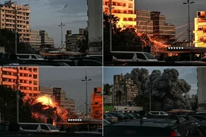 [Video] Giao tranh Israel–Hezbollah làm rung chuyển Thủ đô Lebanon