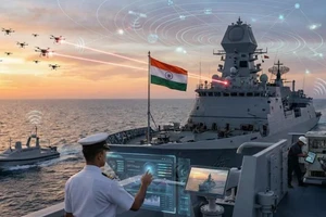 [Video] Hải quân Ấn Độ phô diễn sức mạnh hiệp đồng tác chiến quy mô lớn