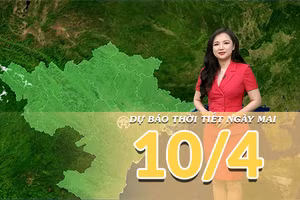 [Video] Dự báo thời tiết đêm nay và ngày mai 10/4/2026: Nắng nóng đặc biệt gay gắt tại Trung Bộ