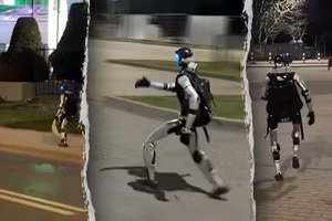 [Video] Robot hình người Trung Quốc chiếm ưu thế tại châu Âu