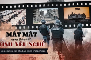 [Video] Chuyện của những nhà báo chiến trường ở Dải Gaza
