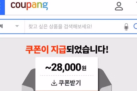 Coupang.com⁠ - một trong những tập đoàn bán lẻ trực tuyến hàng đầu Hàn Quốc đã tích cực phối hợp với Đại sứ quán xử lý. (Ảnh chụp màn hình)