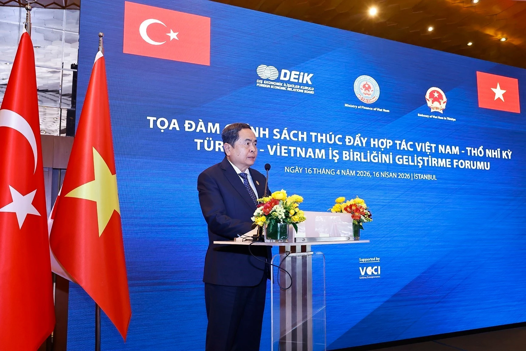 Chủ tịch Quốc hội Trần Thanh Mẫn chủ trì tọa đàm thúc đẩy hợp tác Việt Nam - Thổ Nhĩ Kỳ