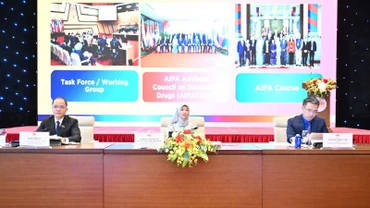Việc tổ chức hoạt động AIPA Roadshow nhằm thể hiện sự tham gia tích cực, chủ động và có trách nhiệm của Quốc hội Việt Nam nói chung, các Đại biểu Quốc hội trẻ nói riêng. (Ảnh: THẾ ANH)