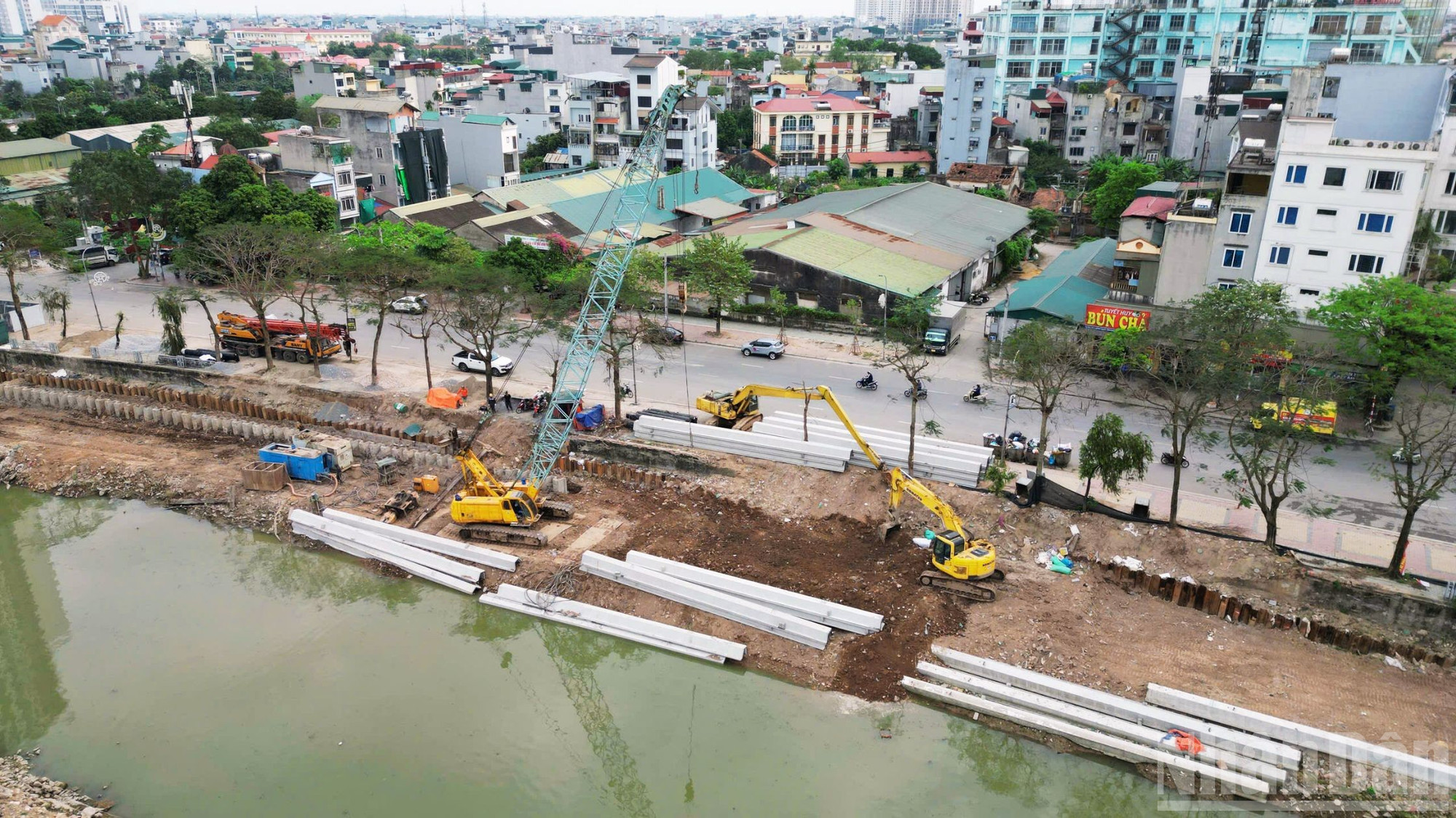 Cải tạo hạ lưu sông Kim Ngưu: Tăng cường tiêu thoát nước khu vực phía nam Thủ đô