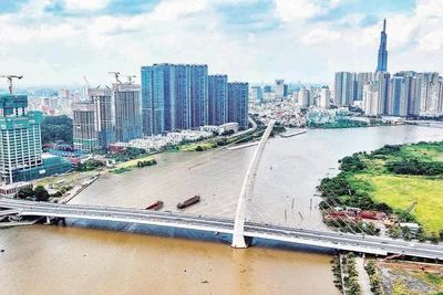 Một góc Thành phố Hồ Chí Minh hôm nay. (Ảnh THÀNH ĐẠT)