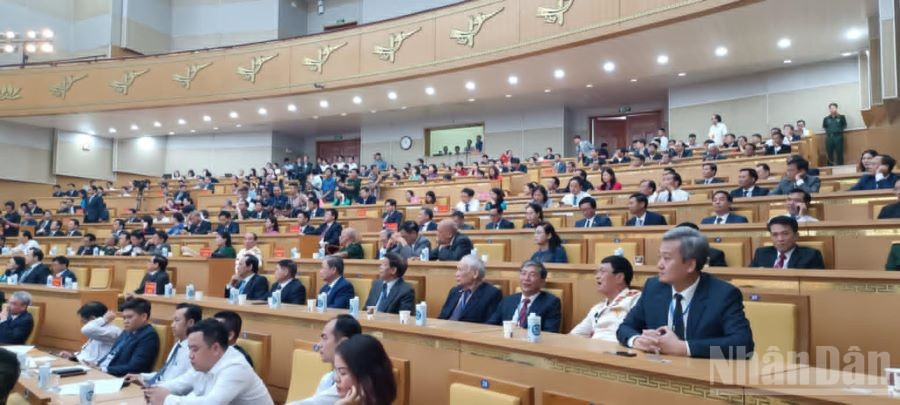 Các đại biểu dự Lễ công bố. ndo_br_7.jpg