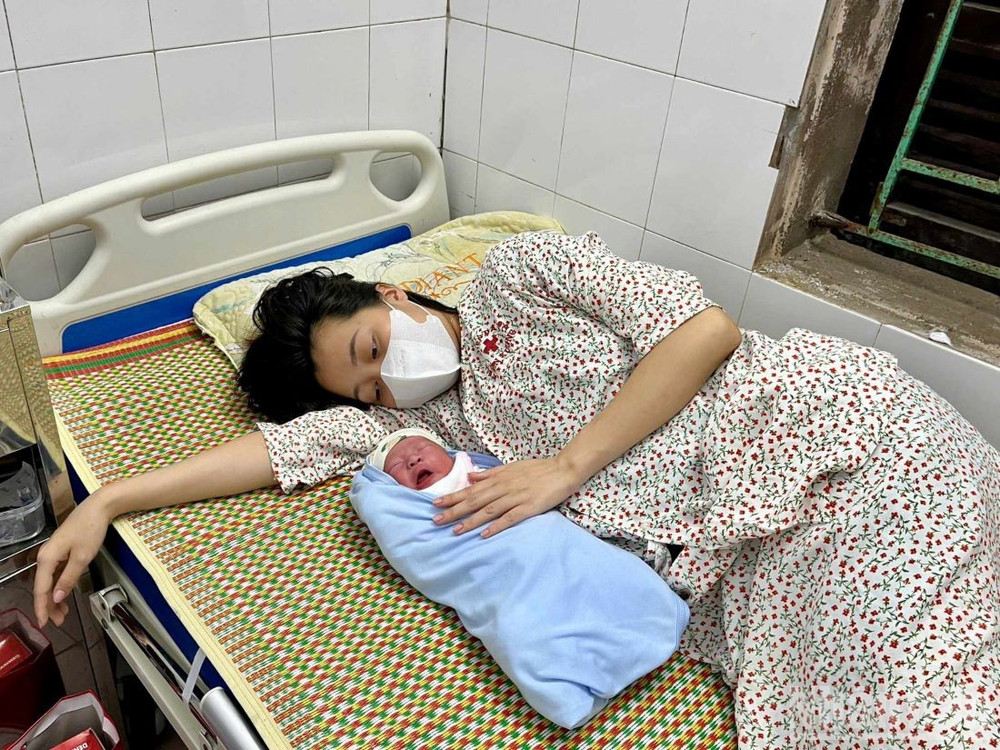 Mẹ và bé sức khỏe đã ổn định. (Ảnh: Bệnh viện cung cấp) ndo_br_2.jpg