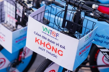 Các bạn trẻ hãy nói không với thuốc lá.