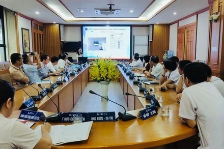 Buổi nghiệm thu Hệ thống phần mềm Hồ sơ bệnh án điện tử tại Bệnh viện Hữu Nghị.