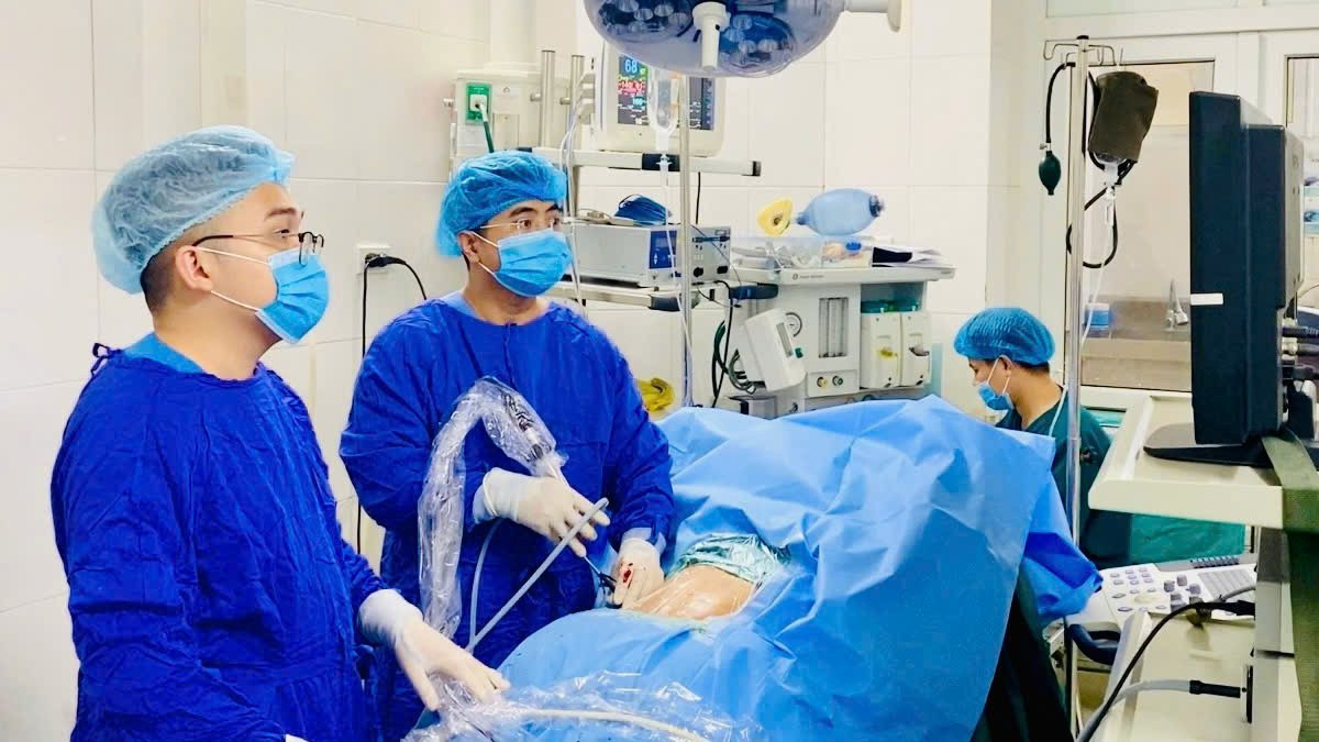 Bệnh viện phát triển các kỹ thuật chuyên sâu. (Ảnh: LÊ TẤN)