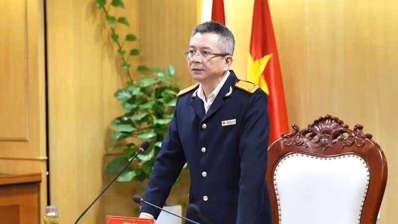 Bí thư Đảng ủy Mai Xuân Thành phát biểu quán triệt yêu cầu các Đảng bộ, Chi bộ trực thuộc triển khai nghiêm túc các nghị quyết, chỉ thị, kết luận của Đảng.