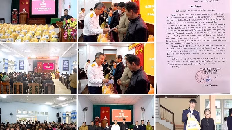 Ngành Thuế chung tay giúp người nộp thuế vũng bão lũ giảm bớt khó khăn, sớm ổn định đời sống, khôi phục sản xuất kinh doanh
