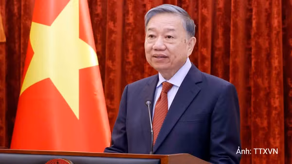 Tổng Bí thư, Chủ tịch nước Tô Lâm phát biểu giao nhiệm vụ.