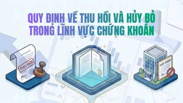 [Infographic] Quy định về thu hồi và hủy bỏ trong lĩnh vực chứng khoán
