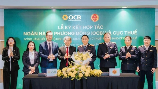 Thông qua thỏa thuận hợp tác Cục Thuế và OCB sẽ phối hợp chặt chẽ cùng triển khai các hoạt động hỗ trợ thiết thực cho cộng đồng hộ kinh doanh.