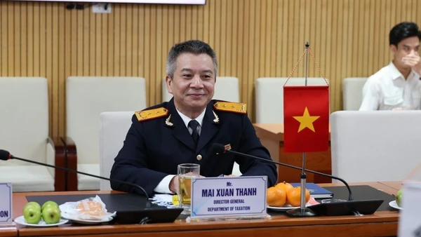 Cục trưởng Mai Xuân Thành phát biểu tại buổi làm việc.