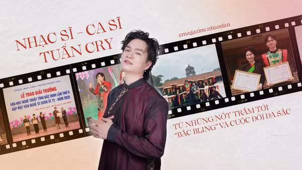 Nhạc sĩ - ca sĩ Tuấn Cry: từ những nốt trầm tới Bắc Bling và cuộc đời đa sắc