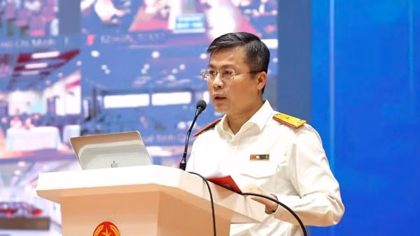 Phó Cục trưởng Lê Long phát biểu khai mạc hội nghị.