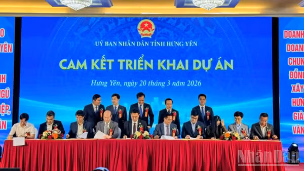 Nhà đầu tư khu công nghiệp Hải Long (Khu Kinh tế Thái Bình) ký cam kết rót hơn 1.000 tỷ đồng để triển khai dự án ngay trong năm nay.