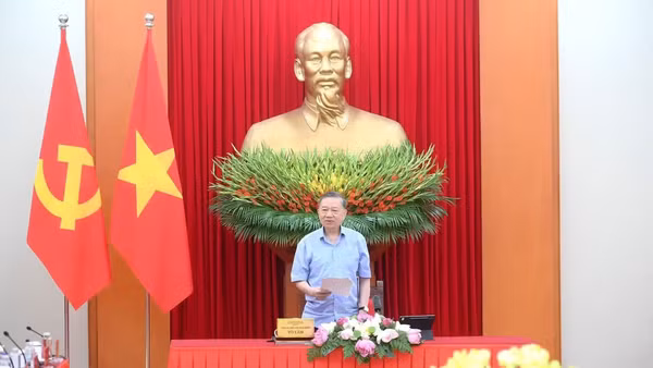 Tổng Bí thư, Chủ tịch nước Tô Lâm chủ trì cuộc làm việc với ngành giáo dục và đào tạo ngày 15/6/2026. (Ảnh: ĐĂNG KHOA)