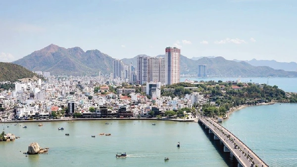 Một góc khu đô thị biển Nha Trang (Khánh Hòa). Ảnh: SONG ANH