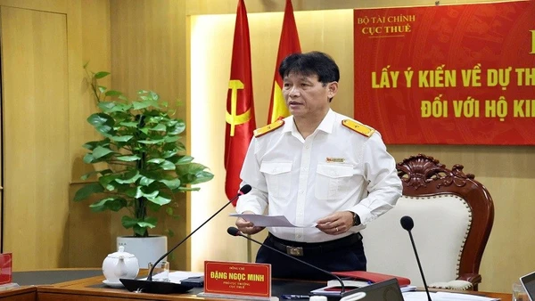 Phó Cục trưởng Đặng Ngọc Minh phát biểu chỉ đạo tại hội thảo.