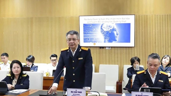 Thay mặt Lãnh đạo Cục Thuế, Cục trưởng Mai Xuân Thành gửi lời cảm ơn đến Đoàn công tác của WB đã bố trí nguồn lực và thời gian hỗ trợ cơ quan thuế Việt Nam.