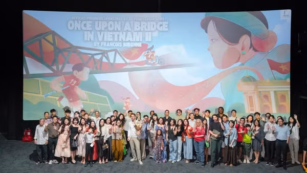 Công chiếu phim tài liệu của chàng trai mang hai dòng máu Pháp-Việt tại Hà Nội.