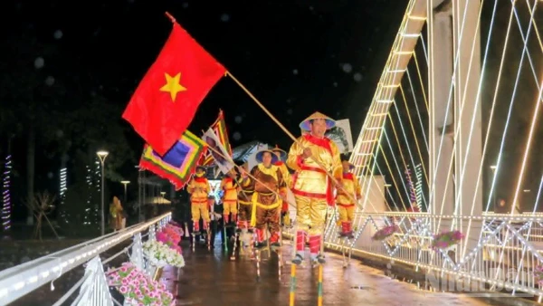 Tuyến phố đi bộ Nam Hòa (tỉnh Hưng Yên) được đầu tư hơn 12 tỷ đồng.