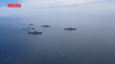 [Video] Nga tung hơn 150 tàu chiến, 15.000 binh sĩ tham gia tập trận hải quân