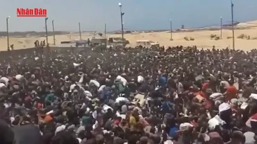 [Video] Dải Gaza: Giẫm đạp tại điểm cứu trợ GHF, 20 người thiệt mạng
