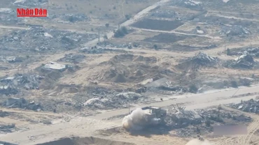 [Video] Israel tấn công ác liệt vào Gaza City và vùng phụ cận