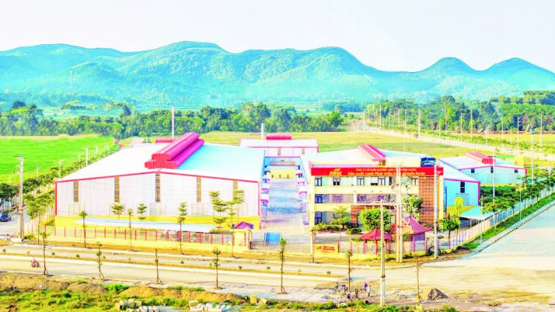 Khu phức hợp Công nghiệp-Đô thị-Dịch vụ Tiên Tiến xã Thịnh Minh, tỉnh Phú Thọ đang trên đà phát triển.