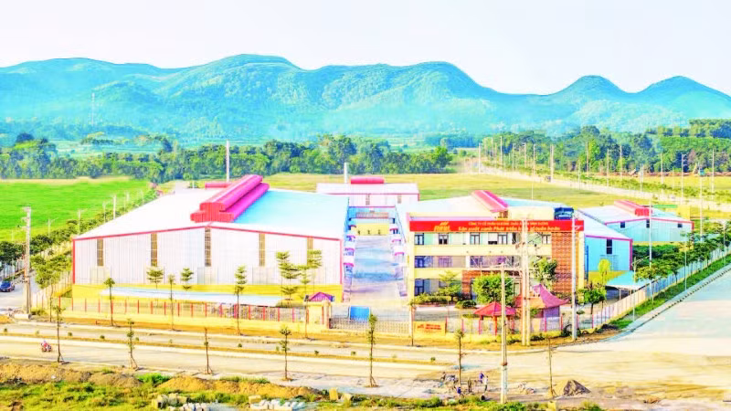Khu phức hợp Công nghiệp-Đô thị-Dịch vụ Tiên Tiến xã Thịnh Minh, tỉnh Phú Thọ đang trên đà phát triển.