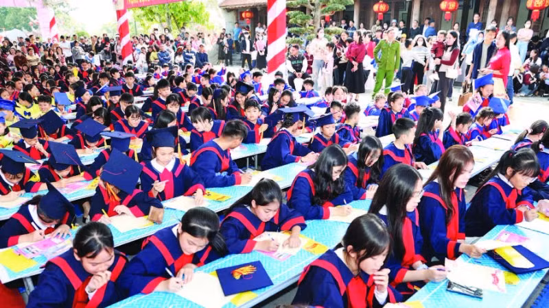 Lễ hội Khai bút Xuân Bính Ngọ 2026 tại Hải Phòng.